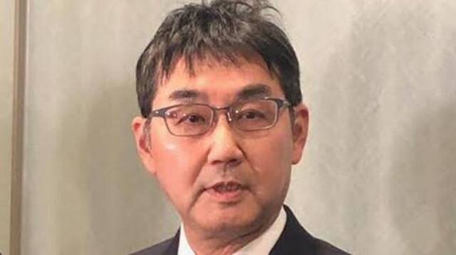 日本前法相河井克行（视频截图）