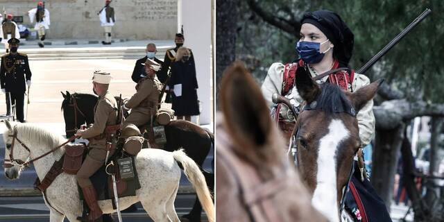 希腊举行纪念独立战争200周年盛大阅兵式