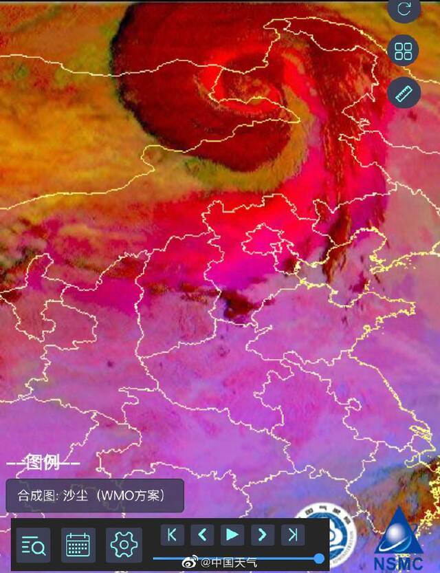 北京城区PM10全面爆表 延庆昌平等已超3000 沙尘核心影响时段在上午