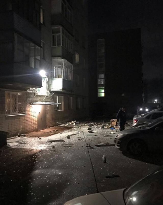 俄罗斯鞑靼斯坦共和国一建筑物天然气爆炸 1人死亡