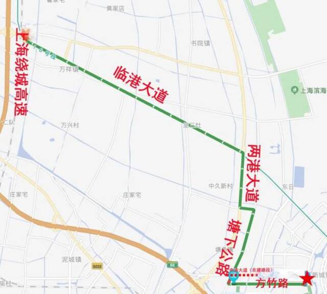 多图详解！上海申港大道改建工程加速推进，通行指南来了