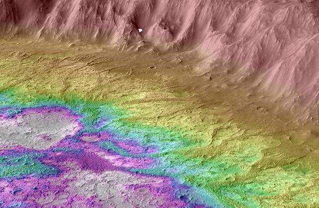 布朗大学研究人员在火星发现古代火山口湖泊可能会揭示有关该星球早期气候的线索