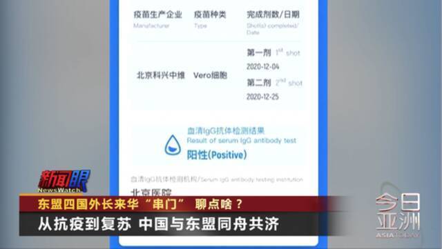 东盟四国外长来华“串门” 聊点啥？