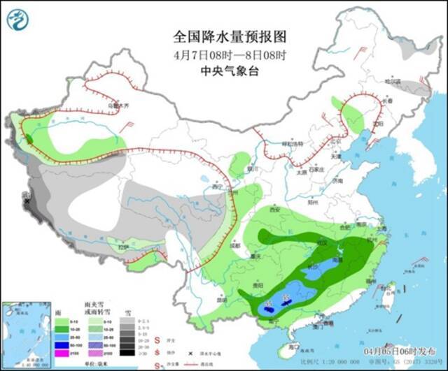 本周南方再陷阴雨“车轮战” 东北气温大起大落