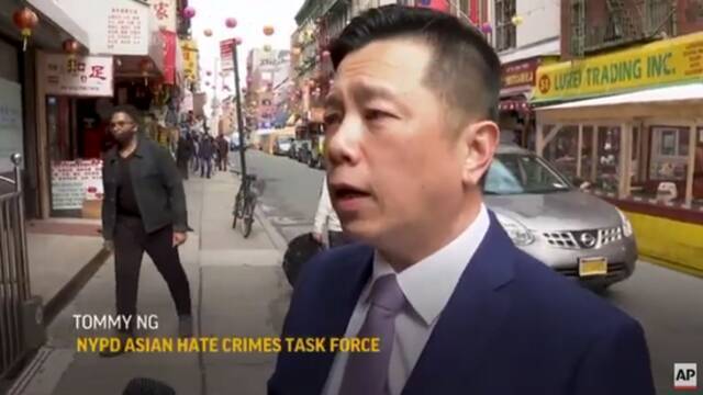 美联社报道称，纽约警察局亚裔仇恨犯罪特别工作组新任负责人表示，袭击亚裔者共同特点是有精神病史