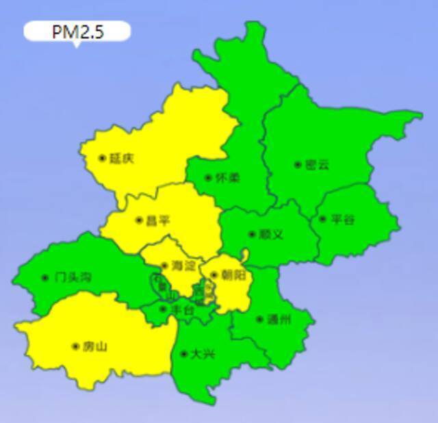 北京今日空气质量保持一级优  4月9日将出现轻度污染