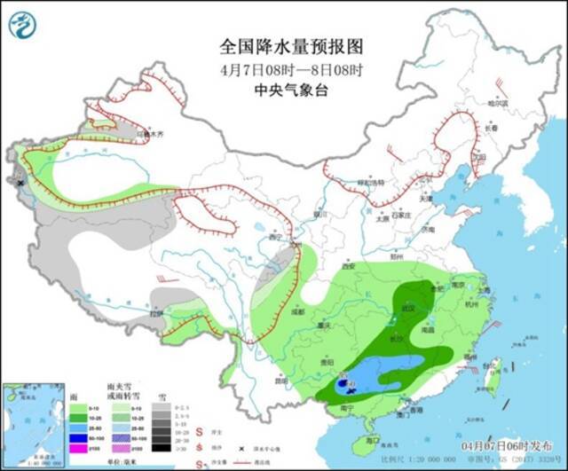 江南华南局地有暴雨 东北多地坐上气温“过山车”