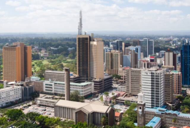 ▲肯尼亚首都内罗毕（资料图）