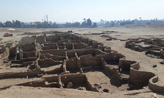 埃及卢克索发现古埃及重要都城遗址