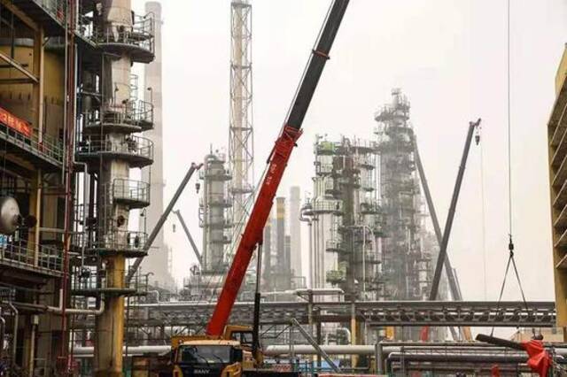 济南炼油厂进行大检修济南炼油厂官方微信公号图