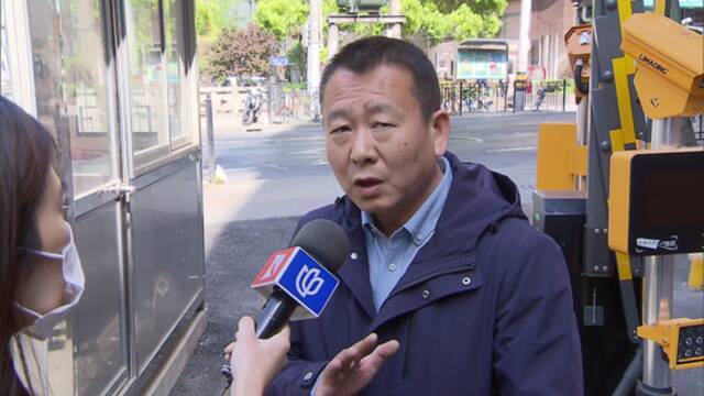 石泉路街道社区管理办主任陈民