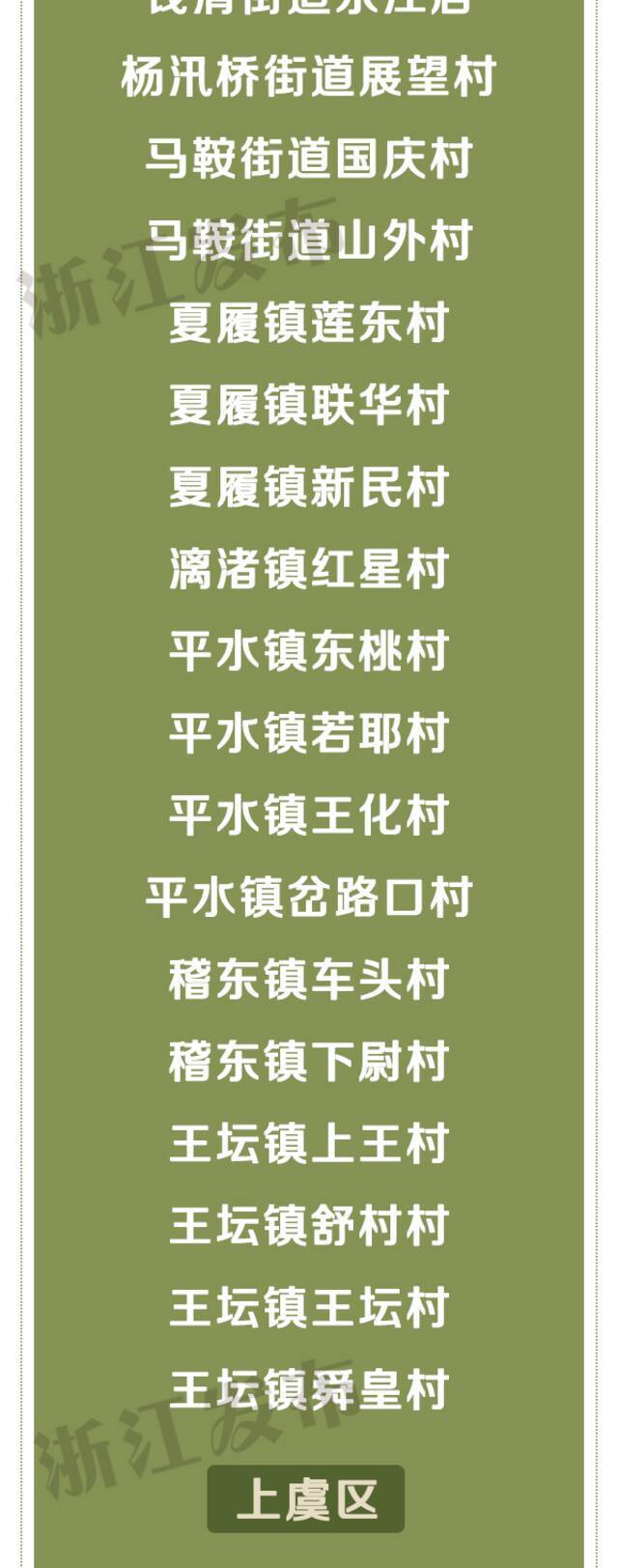 速看！浙江省善治村、省善治示范村名单出炉