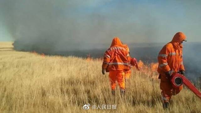 蒙古国草原大火已扑灭 目前我方扑救人员陆续撤离