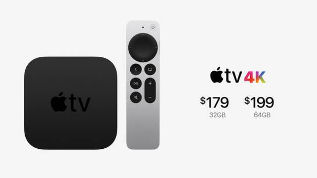 苹果推出Apple TV 4K ：搭载A12芯片 售价179美元起