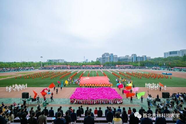 直击现场！西农2021年田径运动会暨第三届教学文化节开幕！