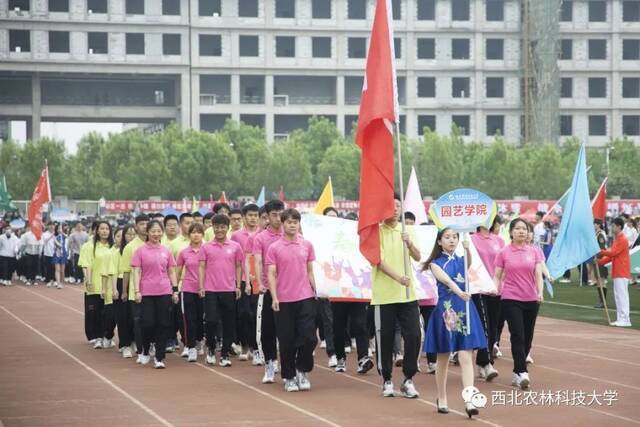 直击现场！西农2021年田径运动会暨第三届教学文化节开幕！