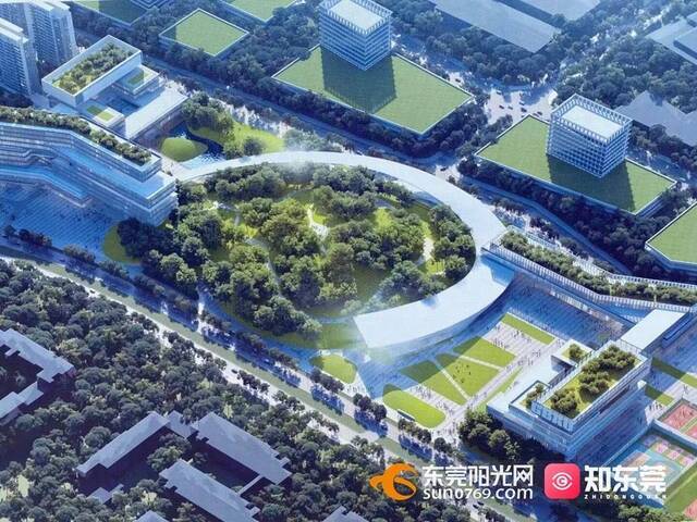 ▲大湾区大学拟按照“一校两区”整体思路推进校园建设