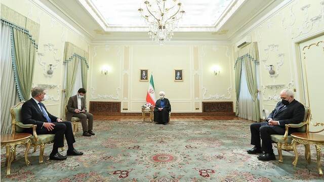 巴基斯坦外长访问伊朗 伊朗总统：伊巴应合作推动阿富汗和平进程