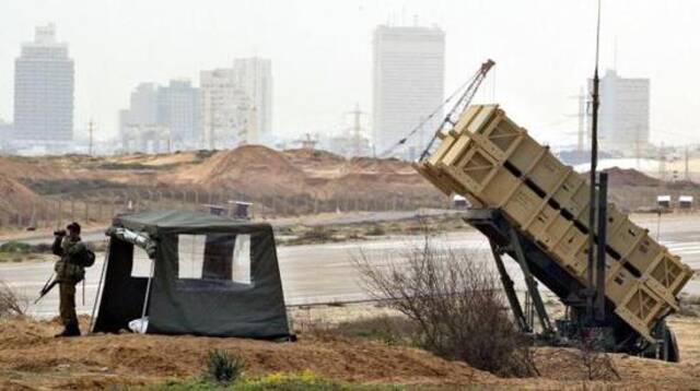 部署在以色列的“爱国者”防空反导系统