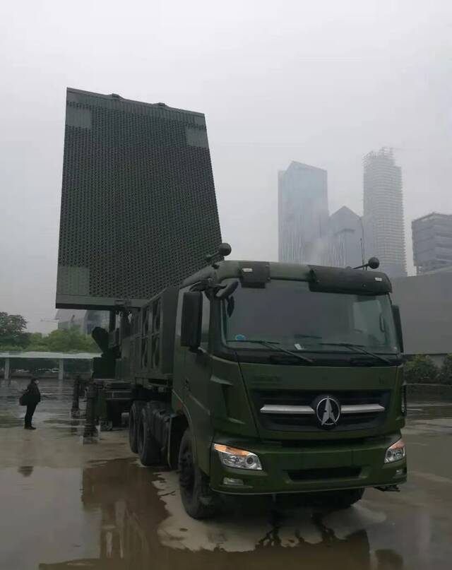 中国最先进反隐身雷达亮相