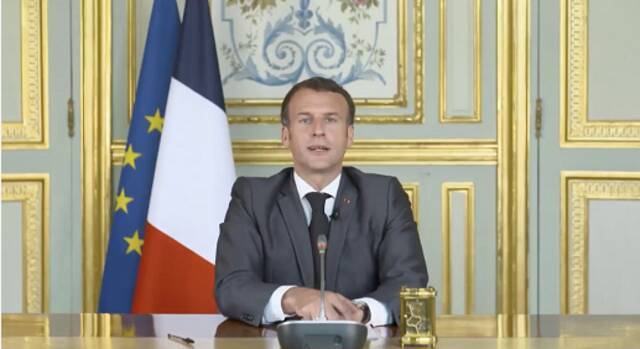 法国总统马克龙呼吁国际社会采取具体行动落实2030目标