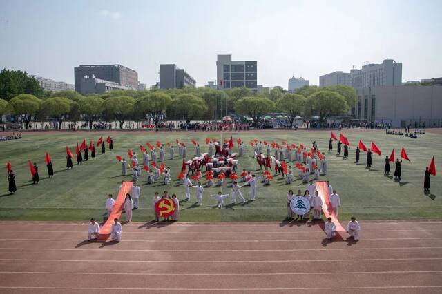 多图！精彩回顾！北京林业大学2021年春季运动会暨学生体育文化节开幕