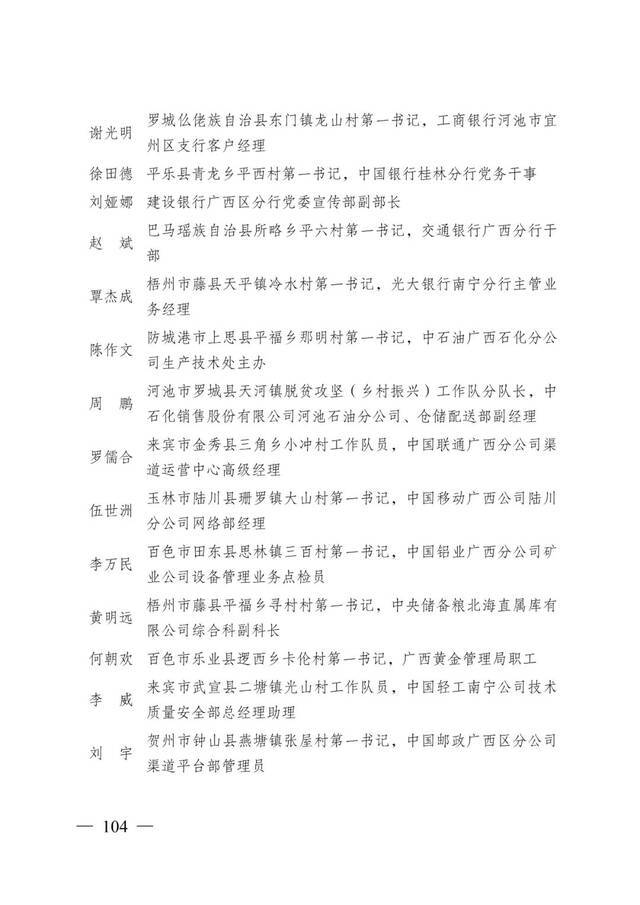 重磅！全区脱贫攻坚总结表彰候选对象正在公示