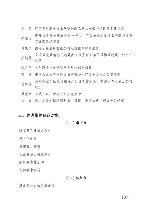 重磅！全区脱贫攻坚总结表彰候选对象正在公示