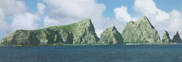 图6北小岛现场观测照片，图片来源：自然资源部