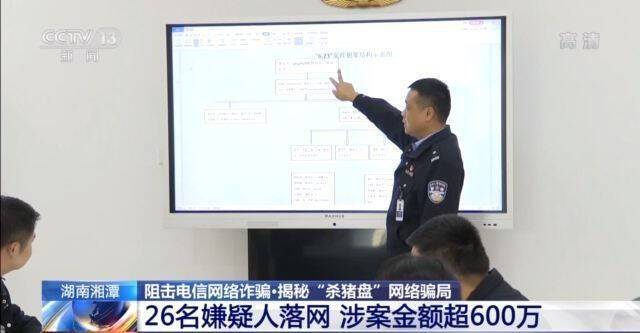 警方打掉的这个“杀猪盘”涉案金额超600万