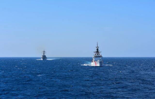 不派驱逐舰 美国海军宣布美海岸警卫队一艘巡逻舰正驶往黑海
