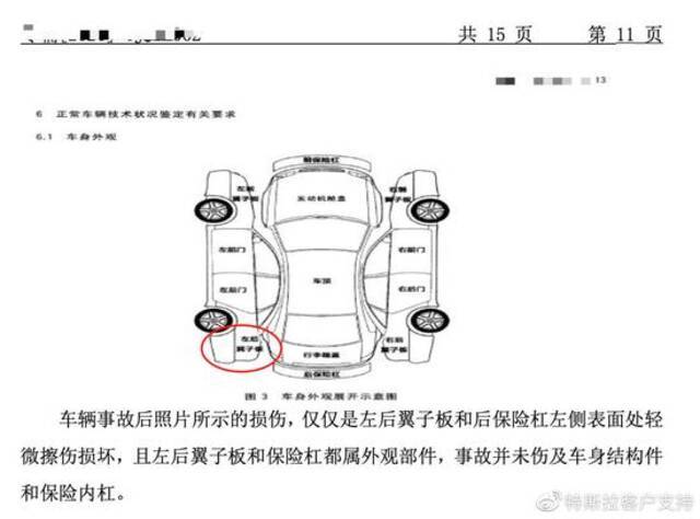 特斯拉回应销售“事故二手车”：该车只涉及车身外观更换 将依法维权