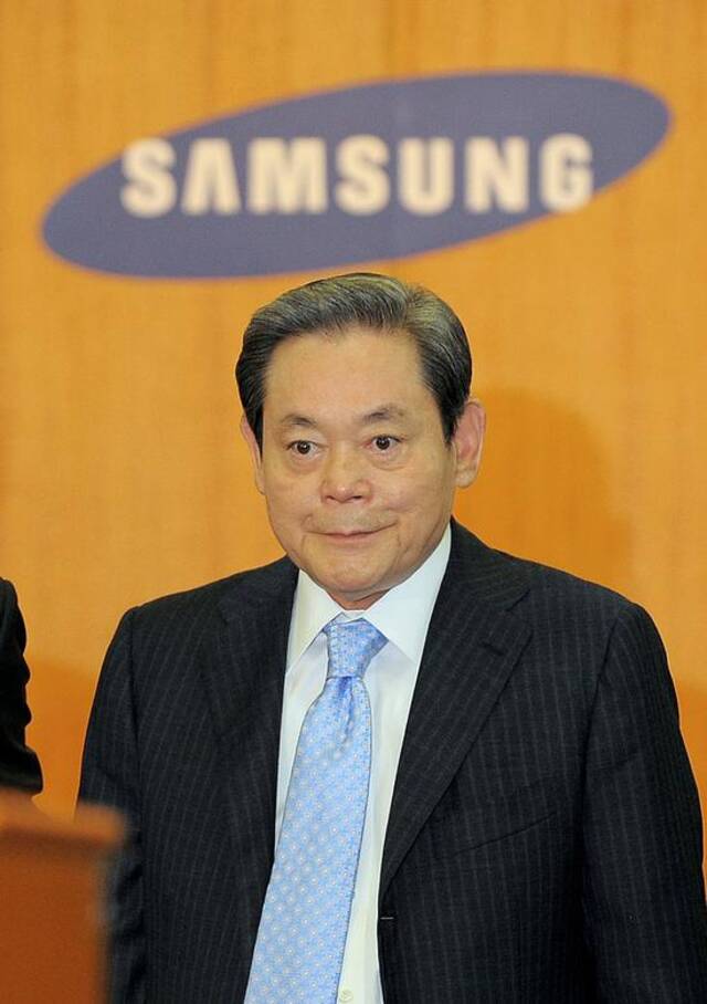 已故三星集团会长李健熙