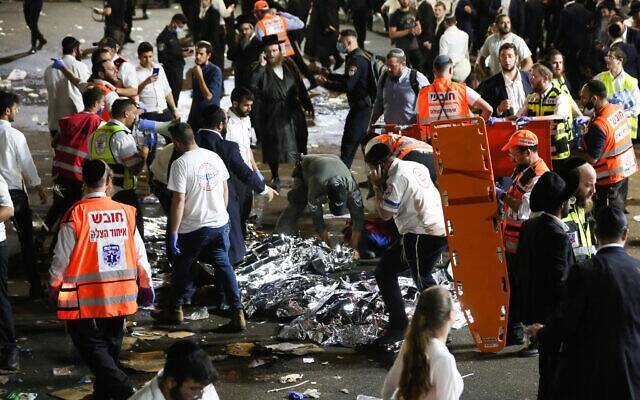以色列北部发生踩踏事件 至少44人死亡150人受伤