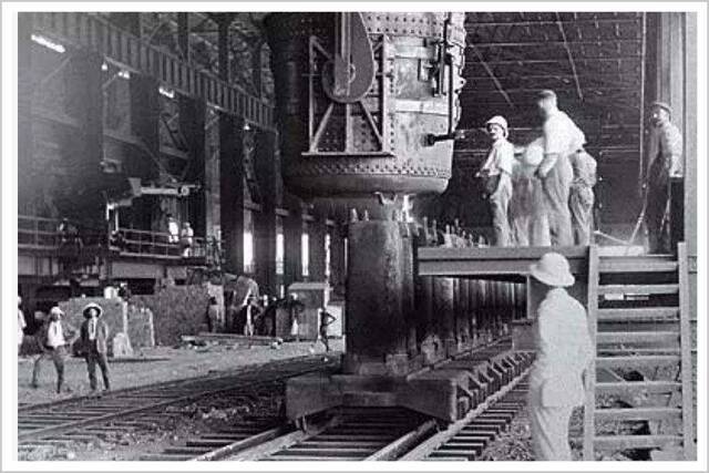 ▲1950年代的印度塔塔工厂