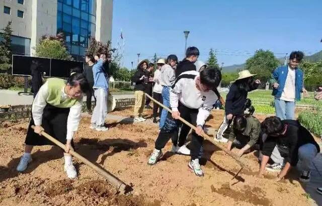 劳动节丨西工大学生从锄地种菜到制作机器人