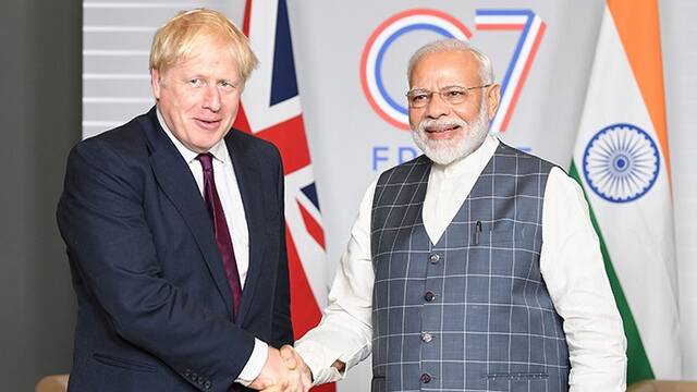 英国宣布与印度加强伙伴关系，将签署10亿英镑投资协议