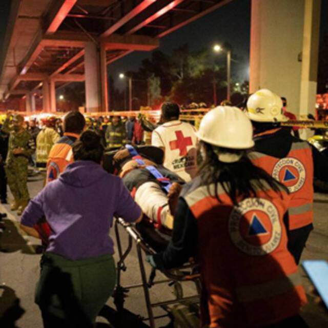 全球连线｜墨西哥首都桥梁坍塌已致24死70余伤