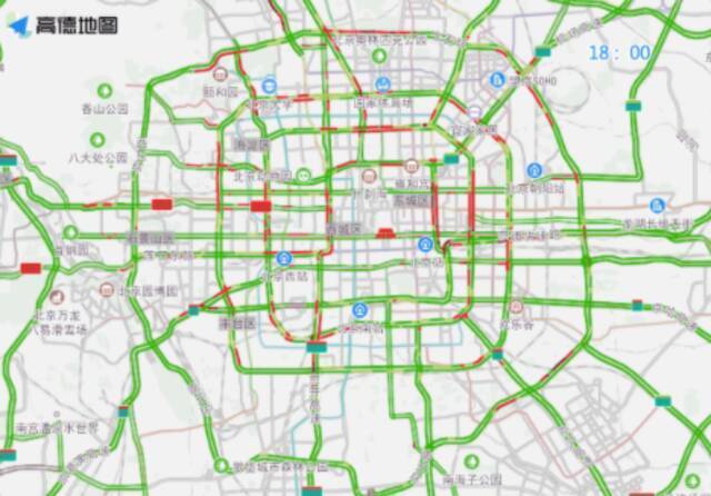 北京市交管局提醒：明天为不限行工作日 早晚高峰交通压力大