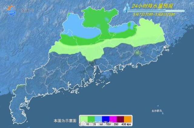 落滚水？未来一周广州天天30℃+，天天雷阵雨