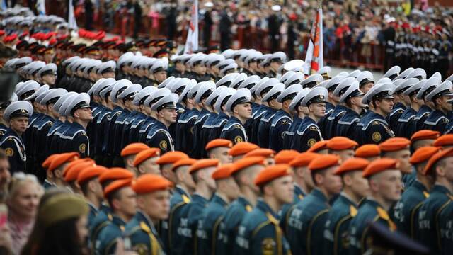 俄罗斯举行庆祝卫国战争胜利76周年阅兵式