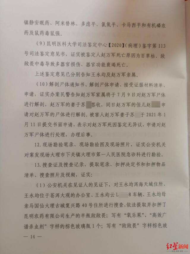 ↑大理中院刑事附带民事判决书