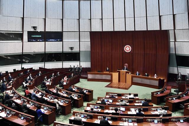 资料图：香港立法会