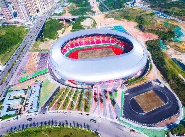 中国电建投建的川东北地区最大体育中心项目通过竣工验收