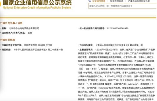 网红燕窝小仙炖因虚假宣传被罚20万，王海：收割智商税罚太少了
