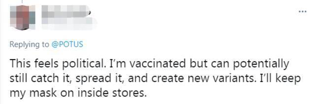 美国人可以不戴口罩了？！美网友却慌了