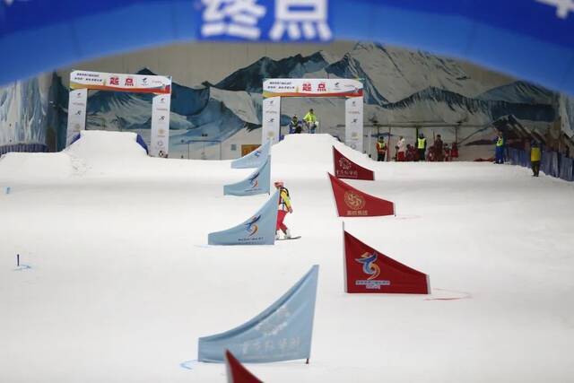 市六运会冰雪项目重庆市冬季运动管理中心供图