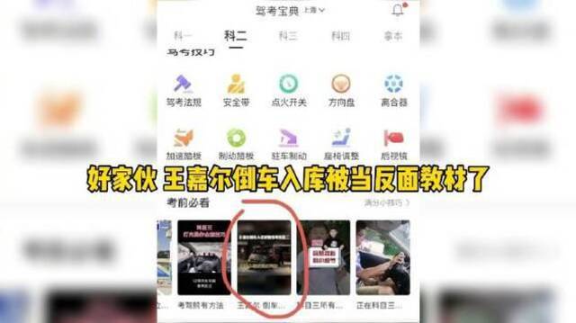 王嘉尔倒车入库成驾校反面教材