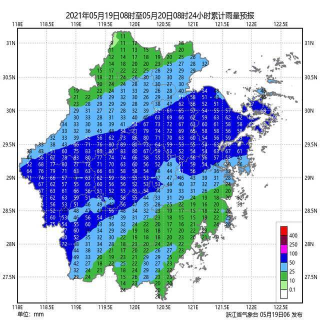 超80条预警！浙江今年以来范围最广的大雨暴雨将至