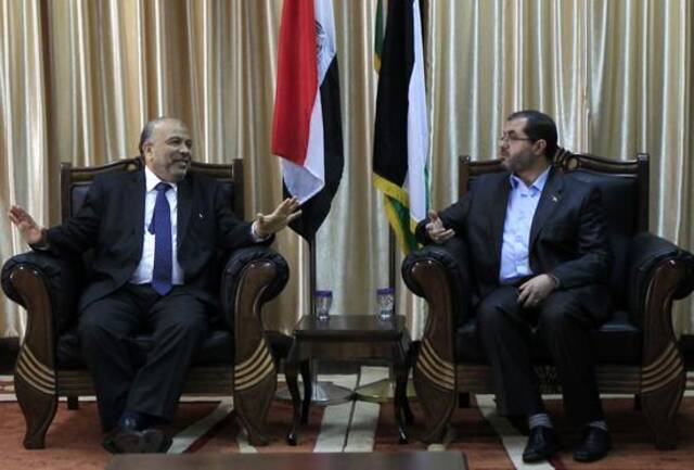 2012年，哈马斯一度得到埃及的直接支持图源：埃及政府